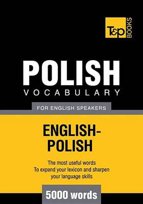 Cover of Polish Vocabulary for English Speakers - English-Polish - 5000 Words