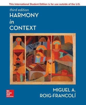 Book cover for ISE Harmony in Context