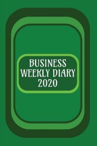 Cover of Business Weekly Diary 2020