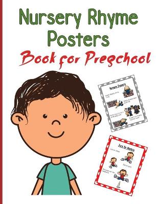 Book cover for Nursery Rhymes Posters Book for Preschool