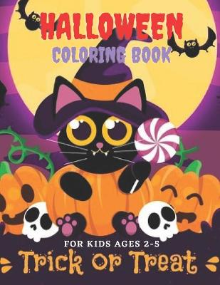 Book cover for Halloween Coloring Book For Kids Ages 2-5