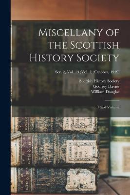 Book cover for Miscellany of the Scottish History Society