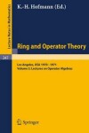 Book cover for Tulane University Ring and Operator Theory Year, 1970-1971