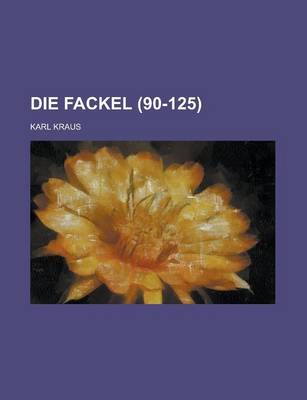 Book cover for Die Fackel (90-125)