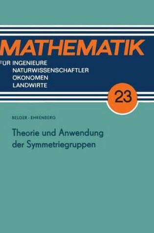 Cover of Theorie Und Anwendung Der Symmetriegruppen