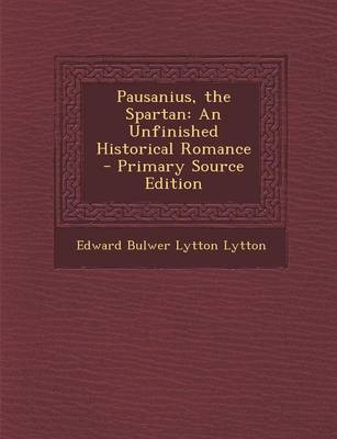 Book cover for Pausanius, the Spartan