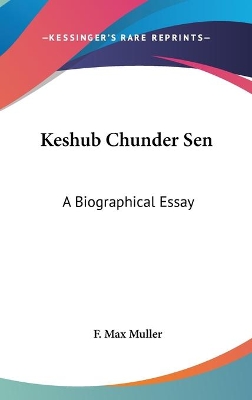 Book cover for Keshub Chunder Sen