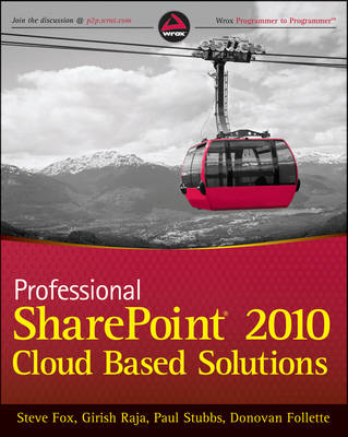 Book cover for Professional SharePoint 2010 Cloud Based Solutions