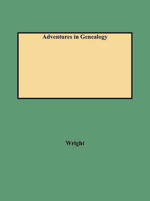 Book cover for Adventures in Genealogy