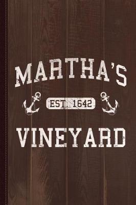 Book cover for Martha's Vineyard Journal Notebook