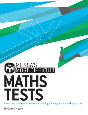 Book cover for Mensa's Most Difficult Maths Tests