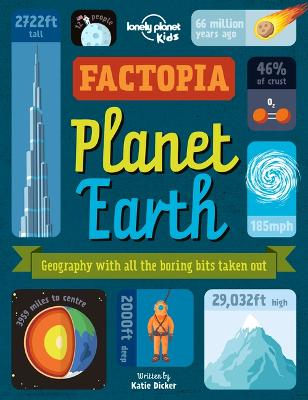 Book cover for Lonely Planet Kids Factopia - Planet Earth