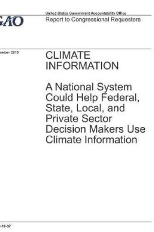 Cover of Climate Information