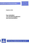 Book cover for Das Verhalten Von Sonderschullehrern Bei Normverstoessen
