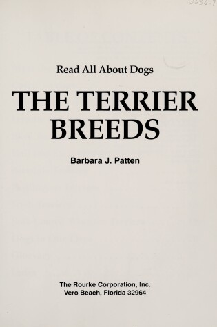 Cover of The Terrier Breeds