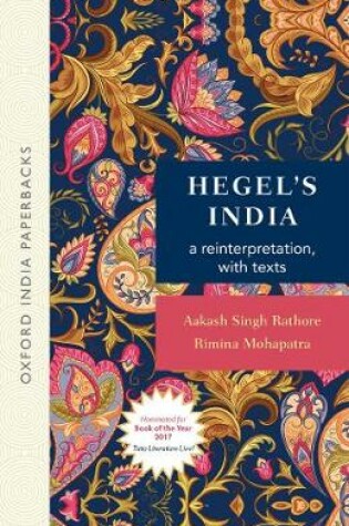 Cover of Hegel's India