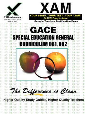 Book cover for GACE Special Education General Curriculum 081, 082