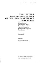 Book cover for The Letters and Private Papers of William Makepeace Thackeray