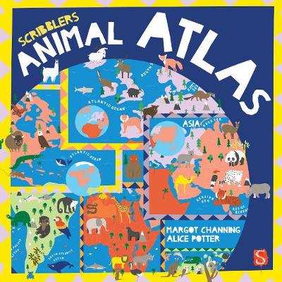 Book cover for Scribblers' Animal Atlas
