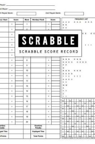 Cover of Scrabble Score Record