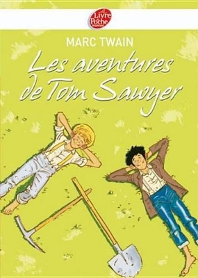 Book cover for Les Aventures de Tom Sawyer - Texte Integral