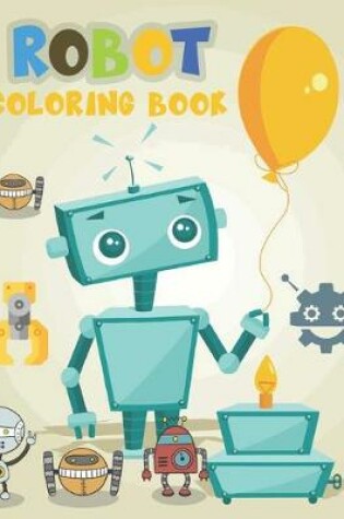 Cover of Robot Coloring Book