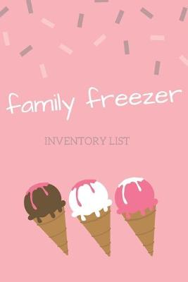 Book cover for Family Freezer Inventory List