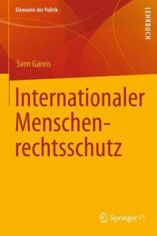 Cover of Internationaler Schutz Der Menschenrechte