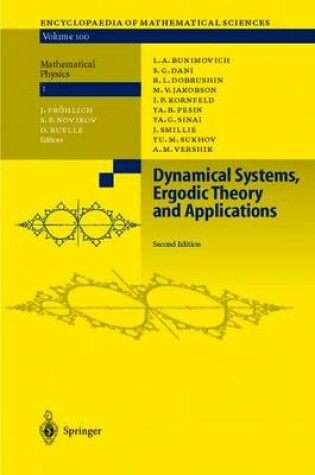 Cover of Dynamical Systems, Ergodic Theory and Applications