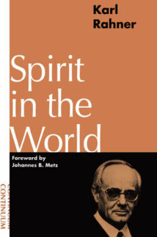 Cover of Spirit in the World