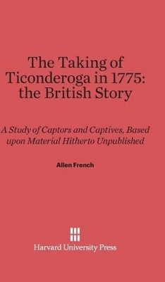 Book cover for The Taking of Ticonderoga in 1775