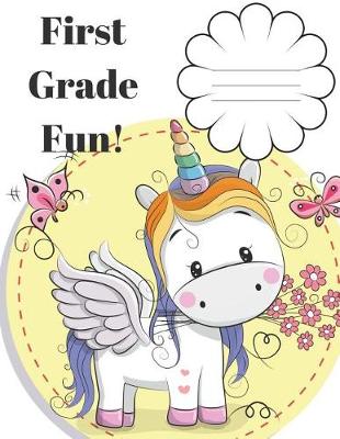 Book cover for First Grade Fun Notebook