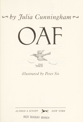 Book cover for Oaf