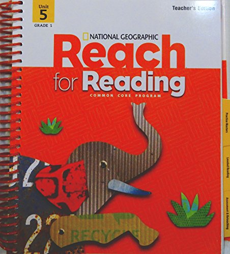 Cover of Reach for Reading Grade 1 Teachers Edition Unit 5