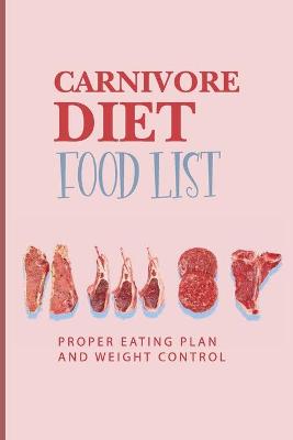 Cover of Carnivore Diet Food List