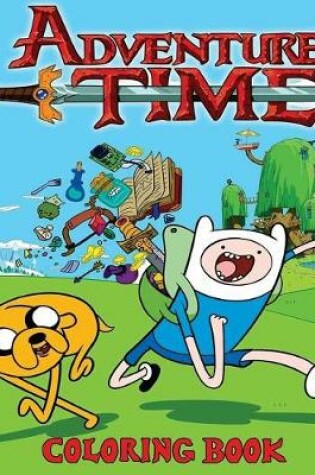 Cover of Adventure Time Coloring Book
