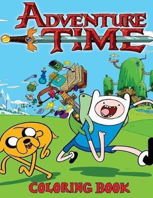 Book cover for Adventure Time Coloring Book