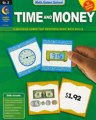 Cover of Time and Money, Grade 2