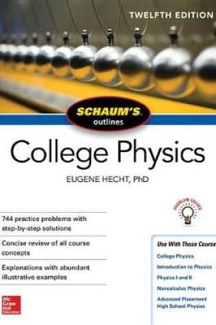 Cover of Schaum's Outline of College Physics, Twelfth Edition