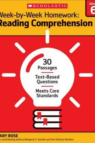 Cover of Reading Comprehension Grade 6