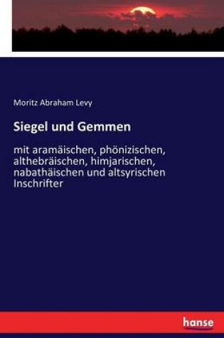 Cover of Siegel und Gemmen