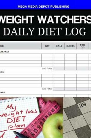 Cover of Weight Watchers Daily Diet Log