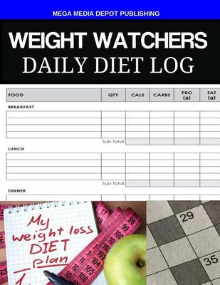 Book cover for Weight Watchers Daily Diet Log