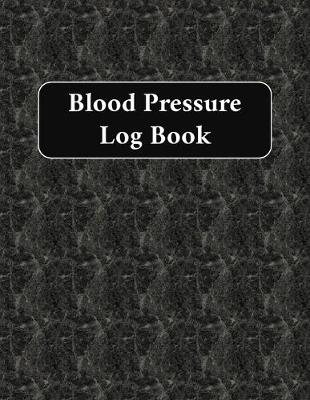 Book cover for Blood Pressure Log Book