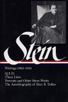 Book cover for Gertrude Stein: Writings 1903-1932 (LOA #99)