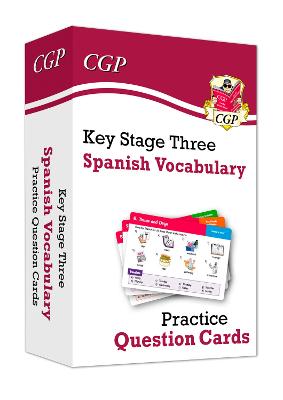 Book cover for KS3 Spanish: Vocabulary Practice Question Cards