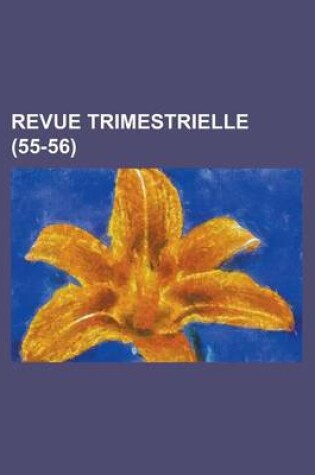 Cover of Revue Trimestrielle (55-56)