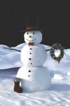 Book cover for Snowman notebook - achieve your goals, perfect 120 lined pages #3