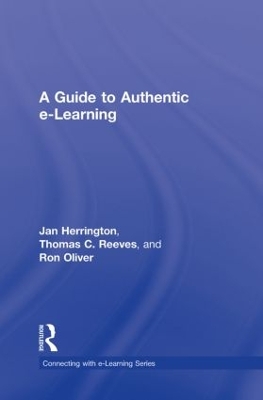 Book cover for A Guide to Authentic e-Learning