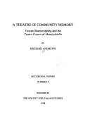 Book cover for Theatre of Community Memory
